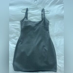 Zara Elegant Gray Women's Dress